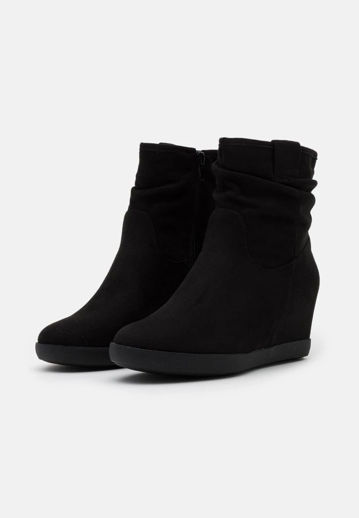 Bottines ANNA FIELD Anna Field Winter Booties Hawai Noir Femme | TDY-0851502